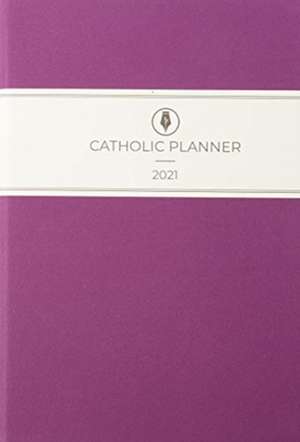 2021 CATH PLANNER VIOLET COMPA de CATHOLIC PLANNER