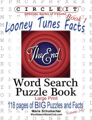 Circle It, Looney Tunes Facts, Book 1, Word Search, Puzzle Book de Lowry Global Media Llc