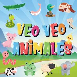 Veo Veo - Animales: ¿Puedes ver el Animal que Empieza con...? ¡Un Juego de Buscar y Encontrar muy Divertido, para Niños de 2 a 4 Años! de Pamparam Libros Para Niños