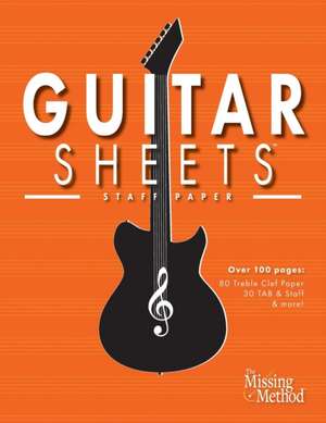 Guitar Sheets Staff Paper de Christian J. Triola