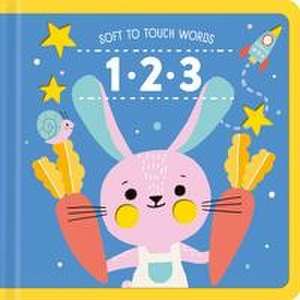 Soft to Touch Words 123 de Little Genius Books