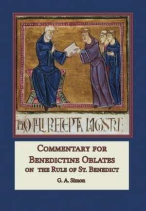 Commentary for Benedictine Oblates de G A Simon