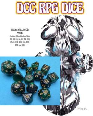 DCC RPG Dice - Elemental Dice Void de Harley Stroh