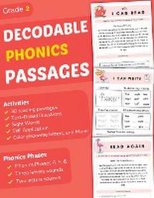 Decodable Phonics Passages Grade 2 de Jed Dolton