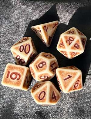 DCC RPG Dice: Wyrdling Sunbleached Bone de Harley Stroh