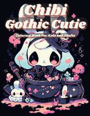 Chibi Gothic Cutie Coloring Book de Nerd Designs Press