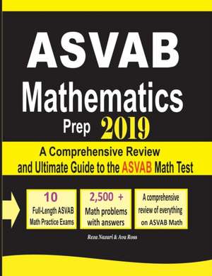 ASVAB Mathematics Prep 2019 de Reza Nazari