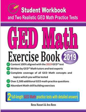 GED Math Exercise Book de Reza Nazari