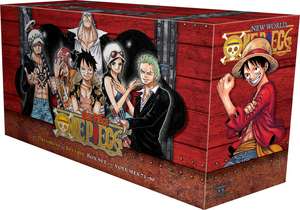 One Piece Box Set 4: Dressrosa to Reverie: Volumes 71-90 with Premium de Eiichiro Oda