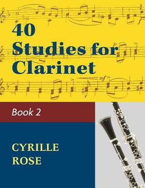 40 Studies for Clarinet, Book 2