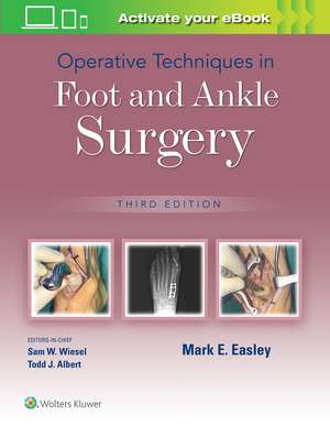 Operative Techniques in Foot and Ankle Surgery de Mark E. Easley MD