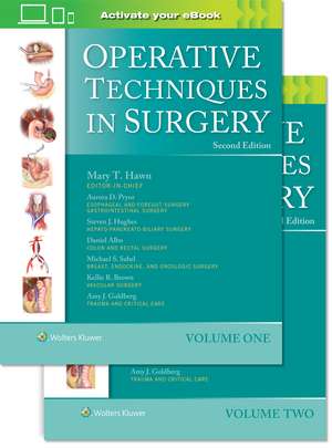 Operative Techniques in Surgery: Print + eBook with Multimedia de Mary T. Hawn