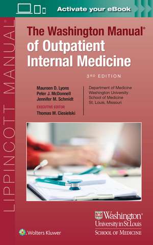 The Washington Manual of Outpatient Internal Medicine de Maureen Lyons