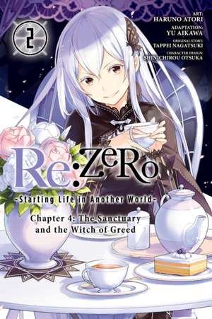 RE: Zero -Starting Life in Another World-, Chapter 4: The Sanctuary and the Witch of Greed, Vol. 2 (Manga) de Jeremiah Bourque