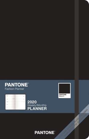 PANTONE PLANNER 2020 COMPACT BLACK de BROWNTROUT US