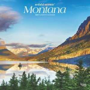 Montana Wild & Scenic 2025 12 X 24 Inch Monthly Square Wall Calendar Plastic-Free de Browntrout