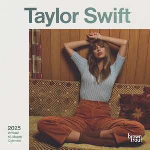 Taylor Swift Official 2025 7 X 14 Inch Monthly Mini Wall Calendar Browntrout Music Pop Singer Songwriter Celebrity de Browntrout