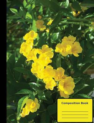 Cats Claw Vine Composition Notebook, College Ruled de Publishing, Zweig