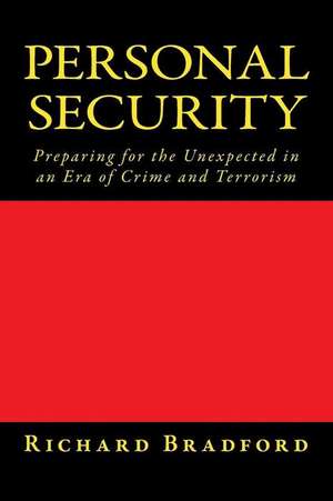 Personal Security de Bradford, Richard N.