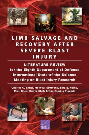 Limb Salvage and Recovery After Severe Blast Injury de Sara E Heins