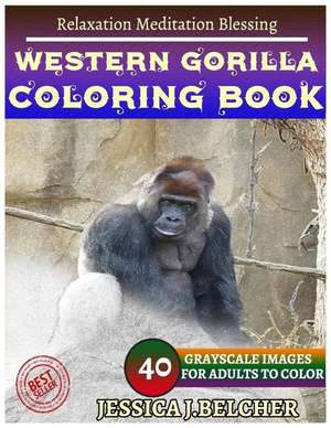 Western Gorilla Coloring Books de Belcher, Jessica