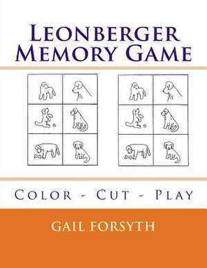 Leonberger Memory Game de Gail Forsyth