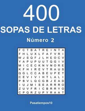 400 Sopas de Letras - N. 2 de Pasatiempos10