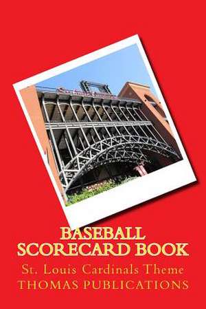 Baseball Scorecard Book de Publications, Thomas