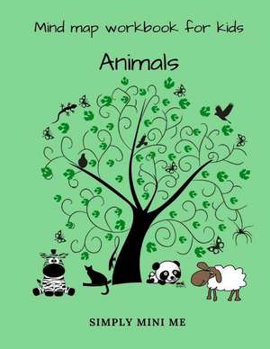 Mind Map Workbook for Kids - Animals de Me, Simply Mini