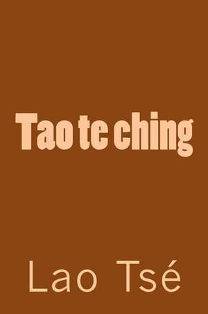 Tao Te Ching de Lao Tse