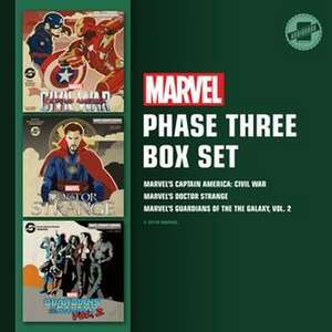 Marvel's Phase Three Box Set: Marvel's Captain America: Civil War; Marvel's Doctor Strange; Marvel's Guardians of the Galaxy, Vol. 2 de Marvel Press