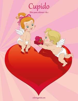 Cupido Libro Para Colorear 1 & 2 de Nick Snels