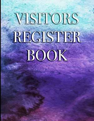 Visitors Register Book de Logbooks, Signature