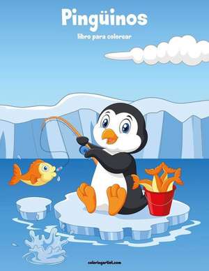 Pinguinos Libro Para Colorear 1 de Nick Snels