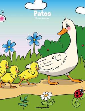 Patos Libro Para Colorear 1 de Nick Snels