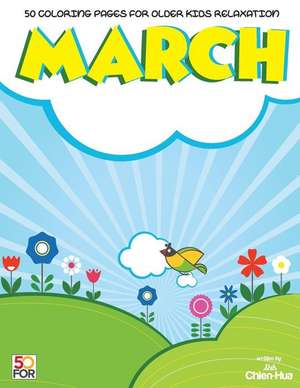 March 50 Coloring Pages for Older Kids Relaxation de Shih, Chien Hua