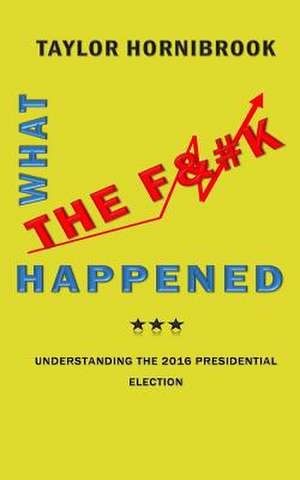 What the F&#k Happened de Hornibrook, Taylor