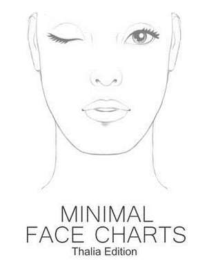 Minimal Face Charts Thalia Edition de Sarie Smith