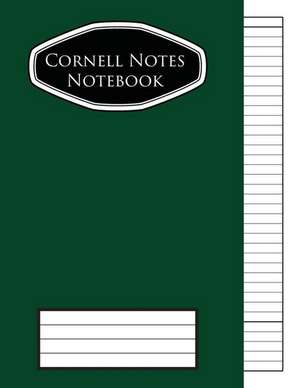 Cornell Notes Notebook de Olive Notebook