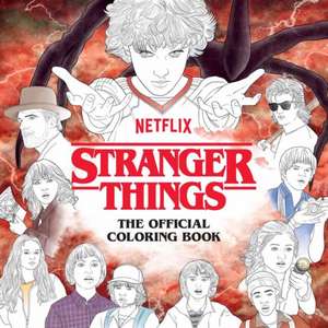 Stranger Things: The Official Coloring Book de Netflix