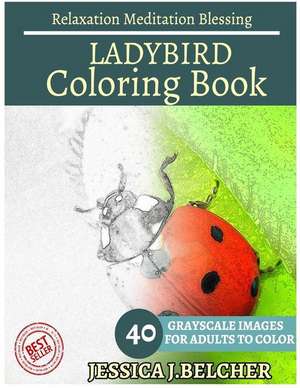 Ladybird Coloring Book for Adults Relaxation Meditation Blessing de Belcher, Jessica