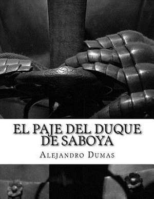 El Paje del Duque de Saboya de Alejandro Dumas