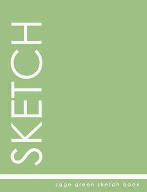 Sage Green Sketch Book de Trendy Wares Misc