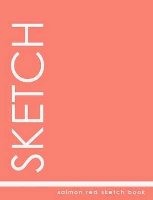 Salmon Red Sketch Book de Trendy Wares Misc