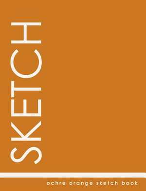 Ochre Orange Sketch Book de Trendy Wares Misc