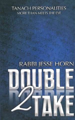 Double Take 2: Tanach Personalities - More Than Meets The Eye de Rabbi Jesse Horn