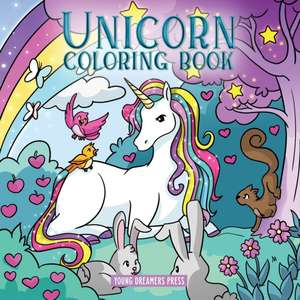 Unicorn Coloring Book de Young Dreamers Press