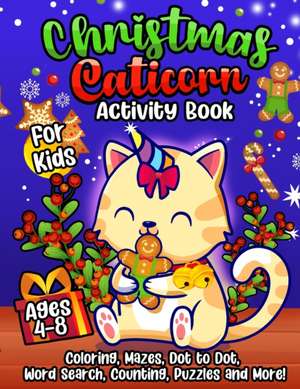 Caticorn Activity Book for Xmas de Harper Hall