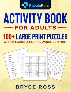 ACTIVITY BOOK FOR ADULTS de Puzzle Pals