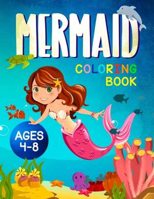 Kids Mermaid Coloring de Harper Hall